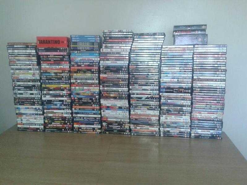 Over 300 DVD movies