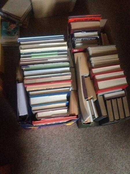 Over 50 Various Books.