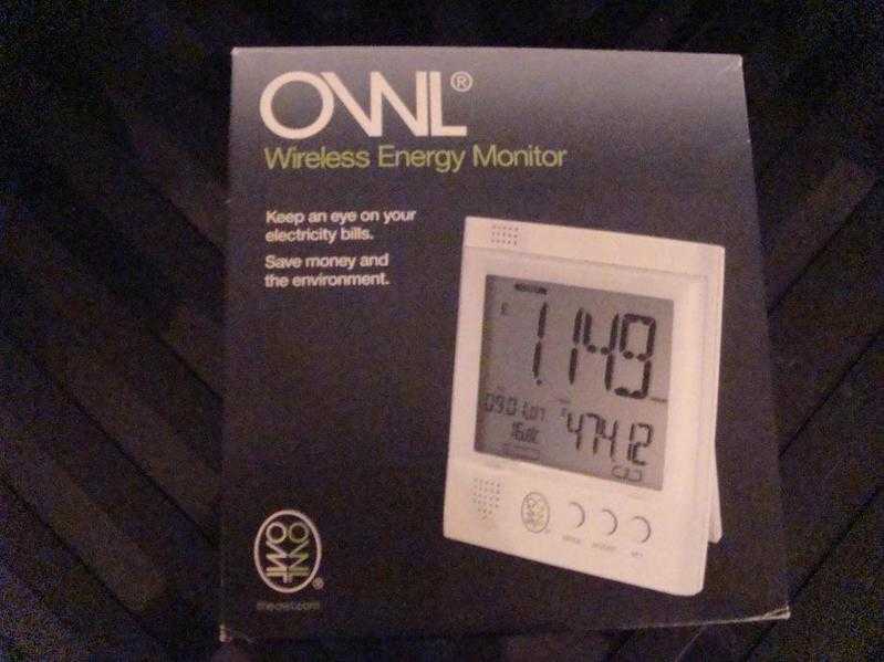 owl electricity monitor