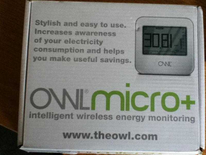 Owlmicro intelligence wireless energy monitor