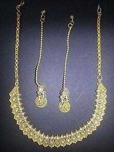 Oxidized Gold Diamond Set