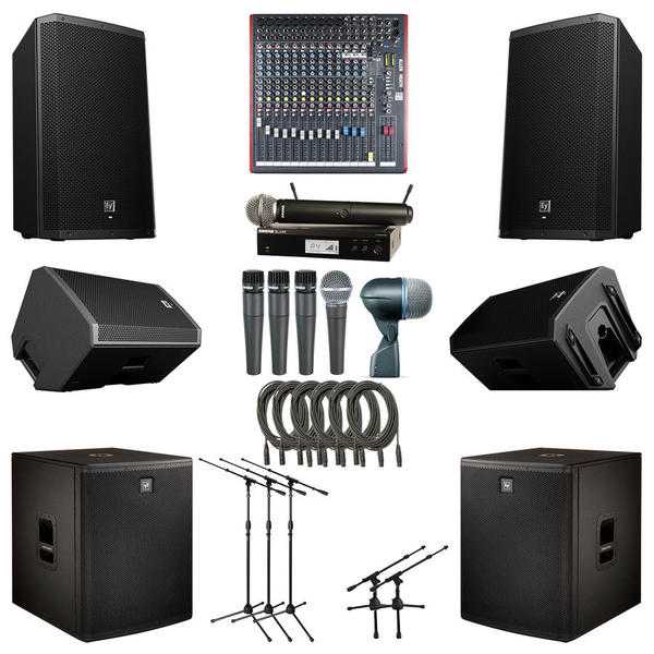 PA system hire  sound system  DJ hire  light hire  microphone for conference hire