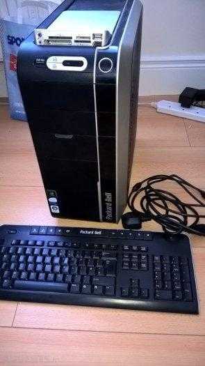 PACKARD BELL DESKTOP AND LG 20INCH SCREEN