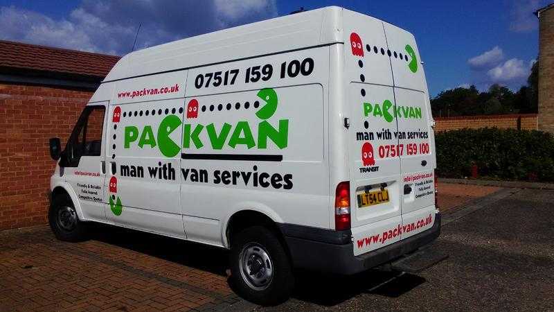 PackVan- man with a van Peterborough