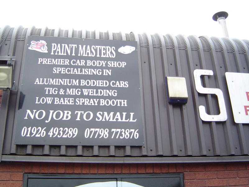 PAINT MASTERS WARWICK PART EXCHANGE OR WE WILL BUY YOUR OLD VAN  CAR  MOTORCYCLE ALL VEHICLES