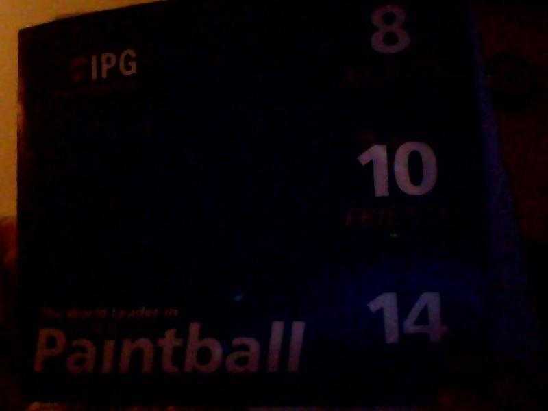 PAINTBALL GAMES TICKETS