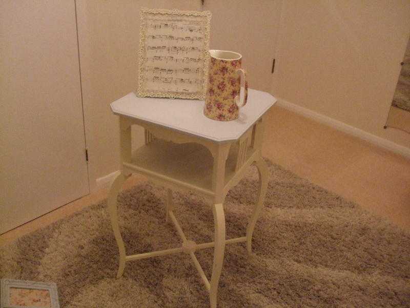 painted side table