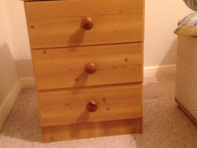 Pair bedside tables