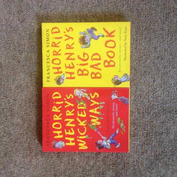 Pair of 039Horrid Henry039 Hardback Books.