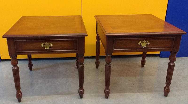 Pair of side tables. Excellent condition