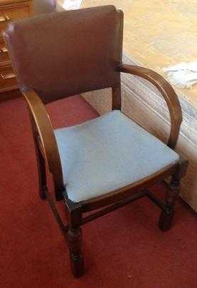 Pair of un-named 1930s dining room chairs