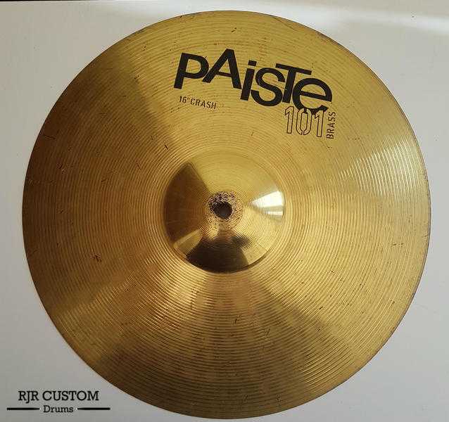 Paiste 101 Brass 16quot Crash Cymbal