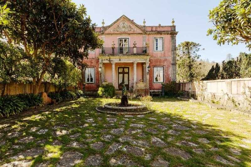 Palace in Sintra, the most noble of Portugal