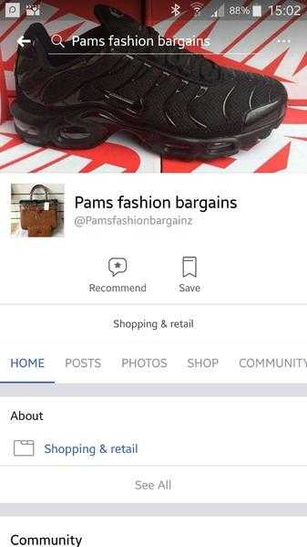 Pams fashion bargain scam