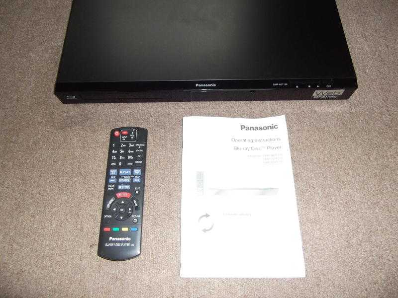 Panasonic DMP-BDT130 Smart 3D Blu-Ray Player