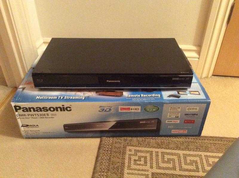 Panasonic HDD smart 3D Blue Ray player HDD recorder multi region DVD player