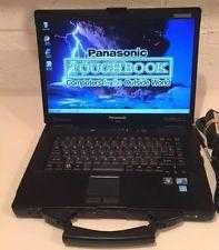 Panasonic Toughbook Cf 52 WIDESCREEN Laptop Win 7 Pro 4 Gb 160 gb core i5
