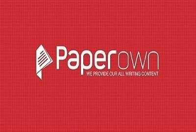 Paperown  Custom Academic Writing Services in UK by PhD Writers