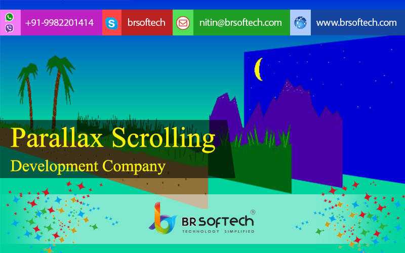 Parallax Scrolling Designing Company in India
