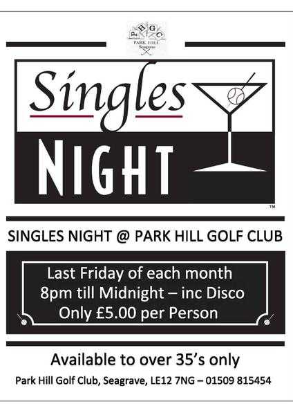 Park Hill  Singles Night