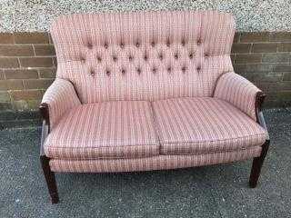 Parker Knoll Two Seater High Back Settee