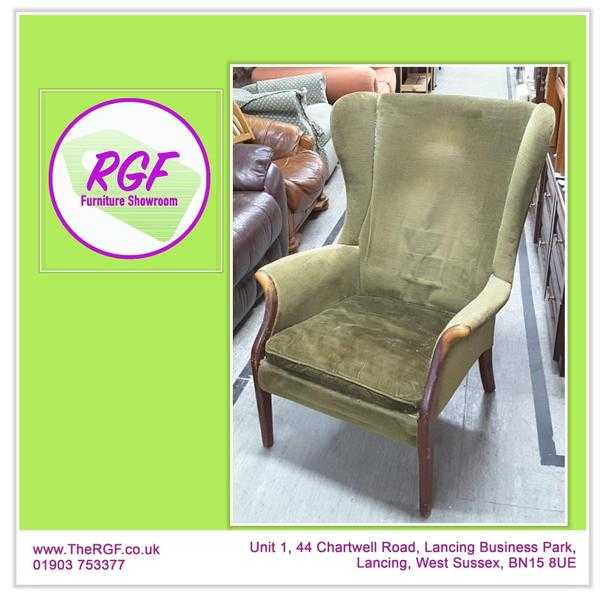 Parker Knoll Wingback Chair For Reupholstery Project - Local Delivery 19