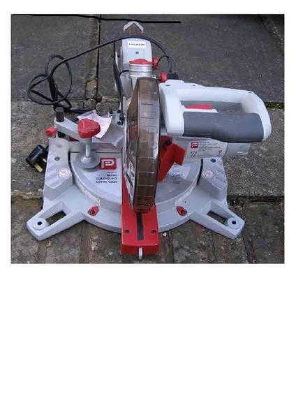 Parkside compound mitre saw