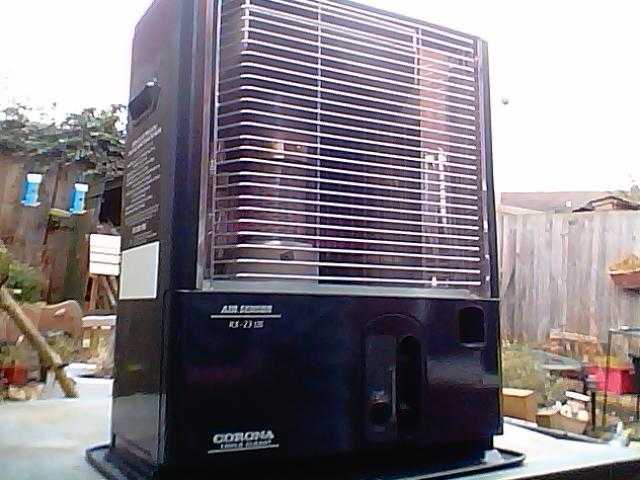 Parrafin heater.