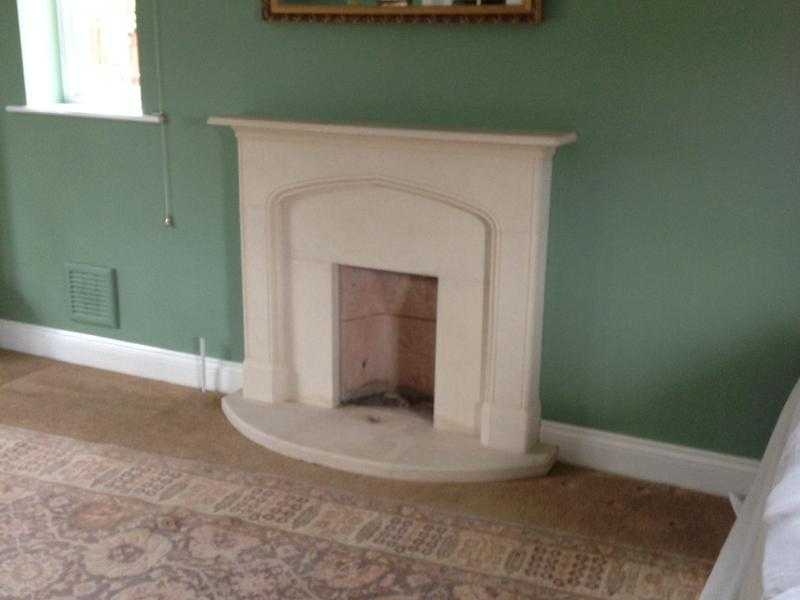 Part Bath Stone fire surround