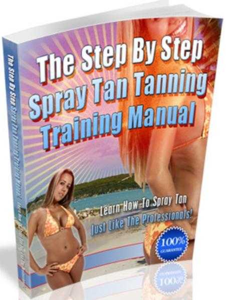 Part Time Spray Tanning Business Training Package