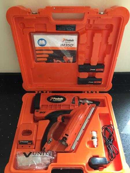 PASLODE IM350 1ST FIX NAIL GUN FULL KIT