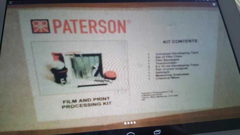 Patterson Film and Processing Kit