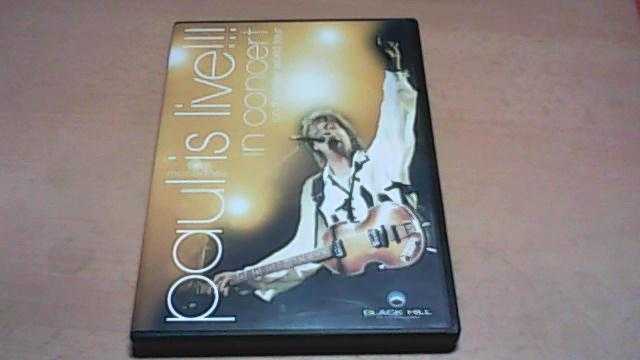 PAUL MCCARTNEY LIVE IN CONCERT DVD ON THE 039NEW WORLD TOUR039