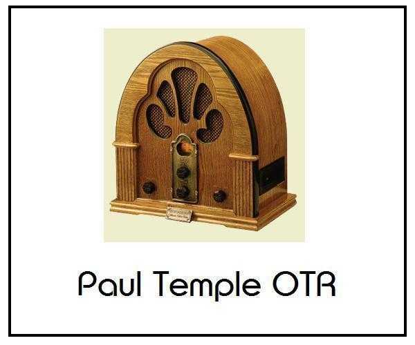 Paul Temple Novels and Radio Shows DVD