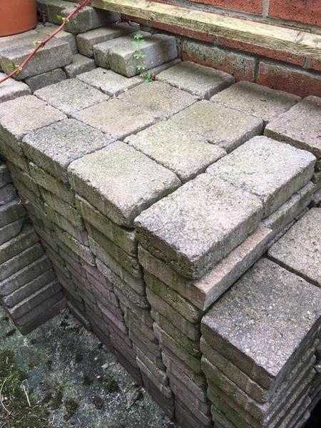 Paving blocks mellow with age