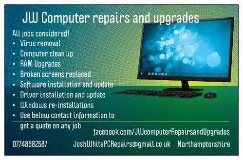 PC and Laptop Repairs and Upgrades