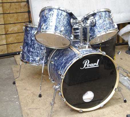 PEARL  EXR PRISM BLUE  DRUM KIT