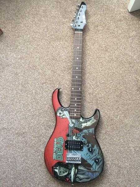 Peavey electric guitar (walking dead limited edition)