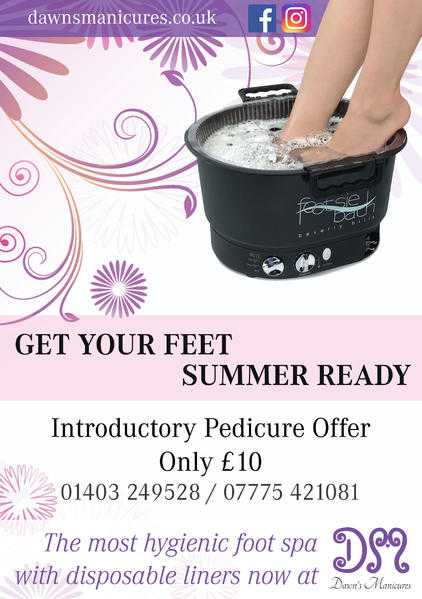 Pedicure Introductory Offer 10