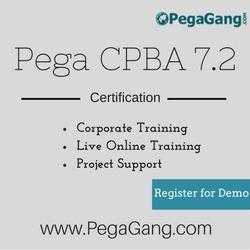 Pega CPBA 7.2 Certification  Training  by PegaGang