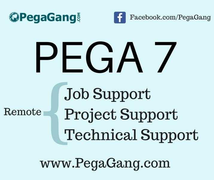 Pega Job Support