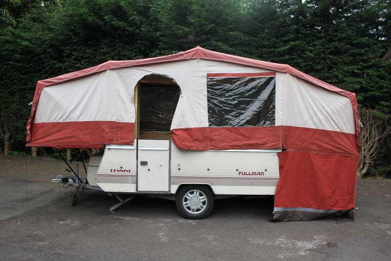 Pennine Pullman 6 Berth Folding Camper Trailer Tent  Full Awning