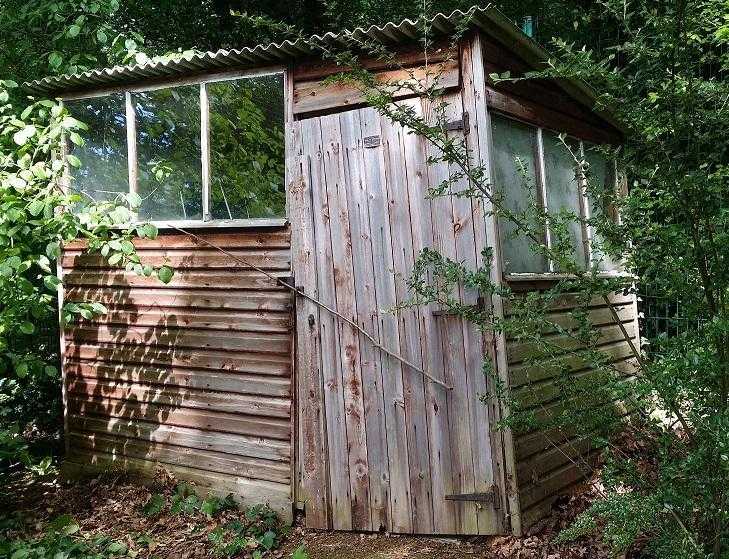 Pent roof Shed - strongly made tongue and groove wood