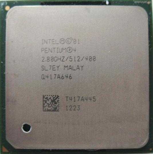 Pentiunm 4 CPU