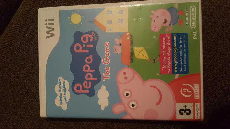 Peppa pig wii game