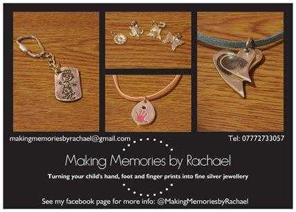 Personalised keepsake jewellery