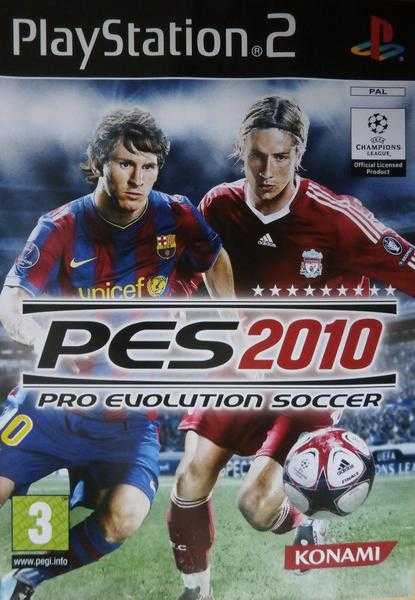 PES 2010 Pro Evolution Soccer (Sony PlayStation 2)