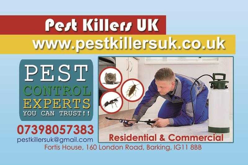 PEST KILLERS UK PEST CONTROL COVERING EAST LONDON AND ESSEX