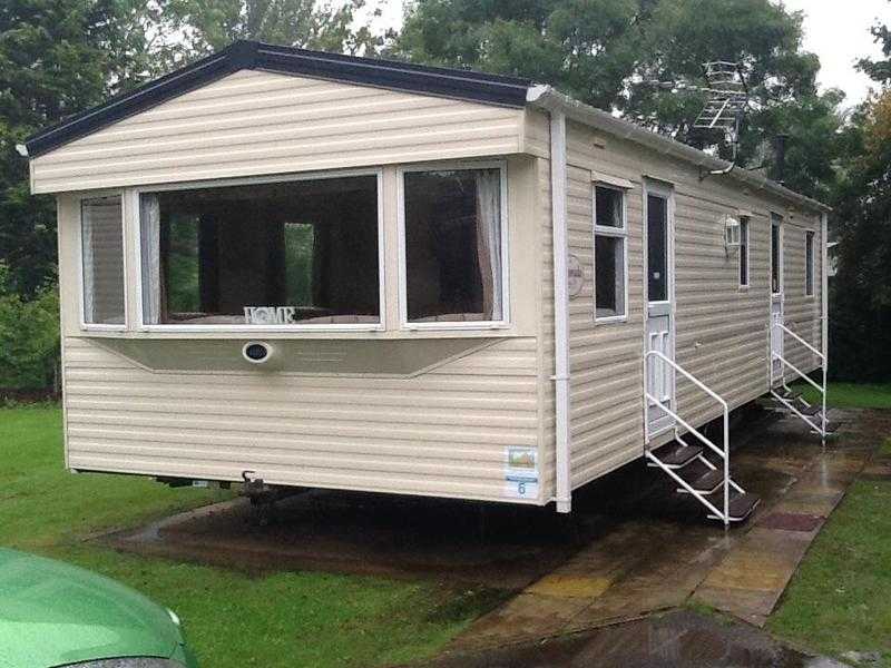 Pet friendly 8 berth caravan for hire at Haggerston Castle