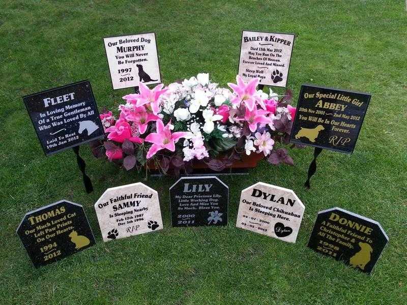 Pet Memorial Plaques amp Headstones